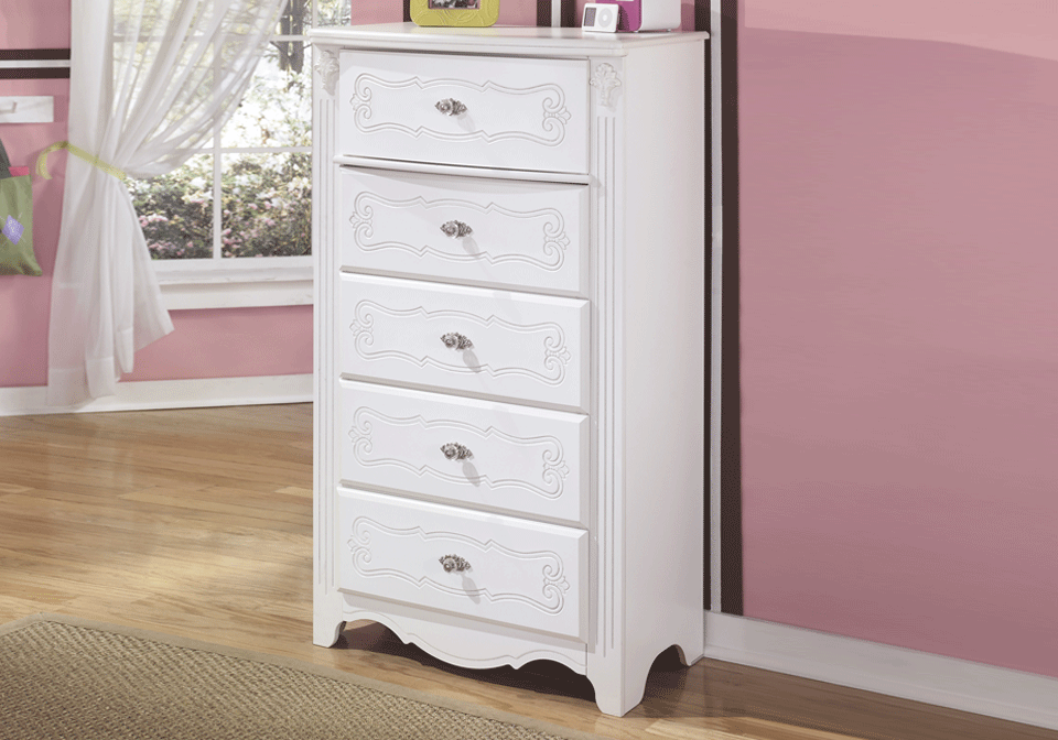 Exquisite Youth 5 Drawer Chest