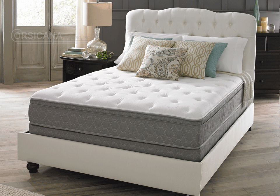 corsicana queen mattress bed set