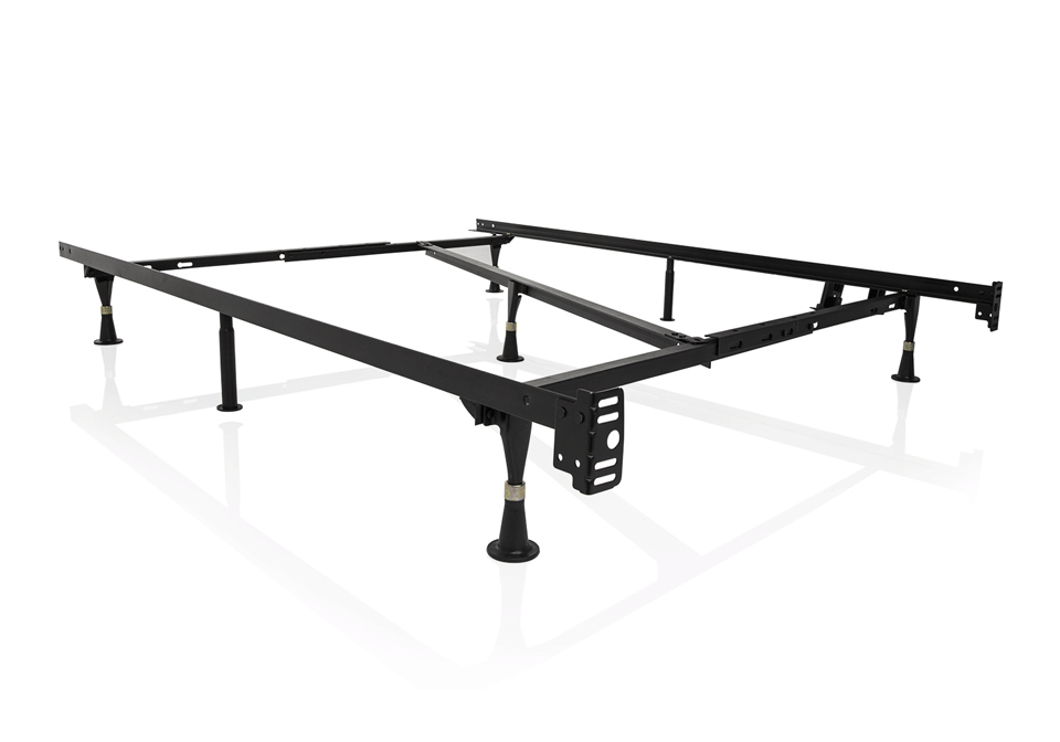 Queen Metal Bed Frame With Gliders, Do You Need Center Support For Queen Bed Frame