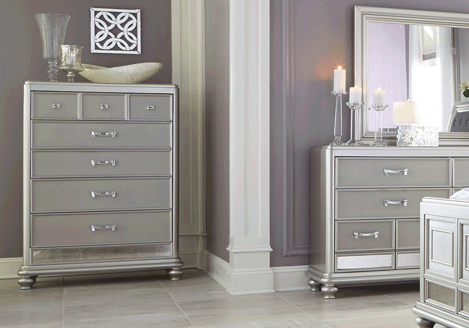Coralayne Five Drawer Chest | Evansville Overstock Warehouse
