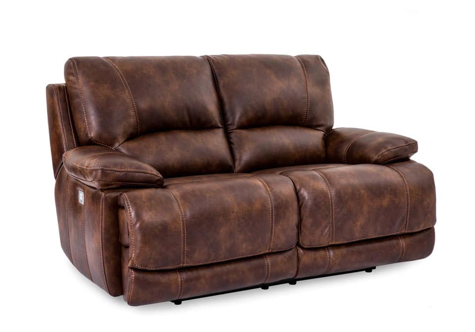 manwah leather reclining sofa