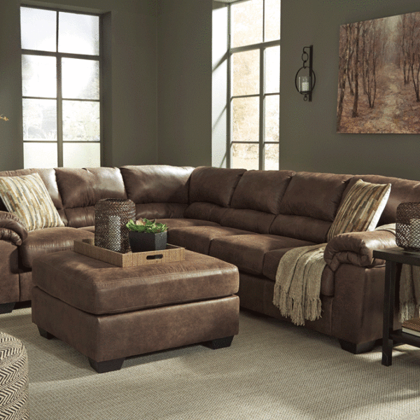 Bladen Slate 2pc. RAF Sofa Sectional - Evansville Overstock Warehouse