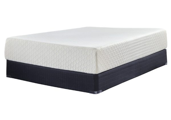 ashley 12 inch chime memory foam mattress