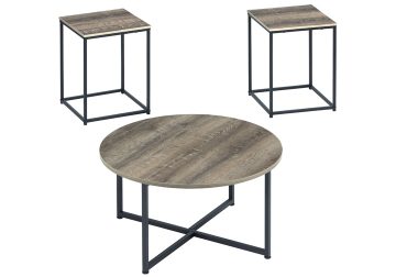 Wadeworth Two-Tone 3Pc. Occasional Table Set