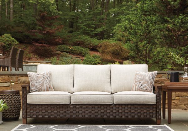 Paradise Trail Brown Outdoor Sofa