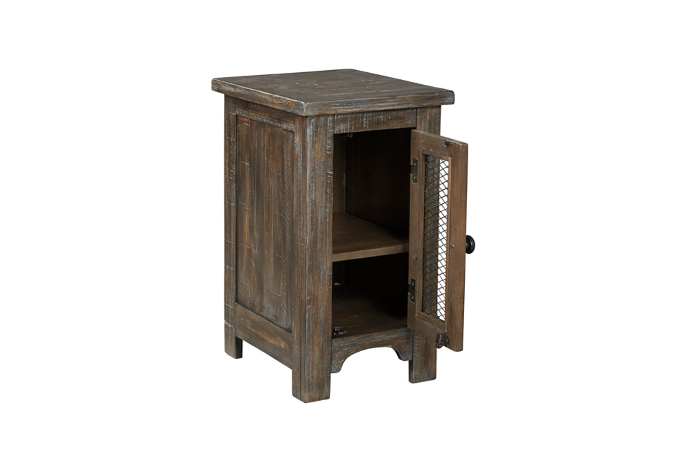 Darnell Ridge Brown Chair Side End Table - Evansville Overstock Warehouse