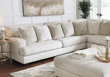 Rawcliffe Parchment 4pc LAF Sofa Sectional