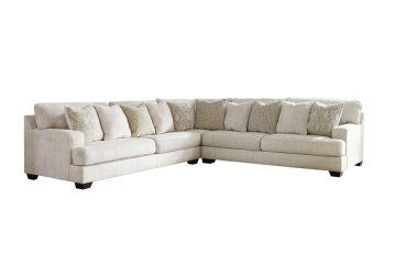 Rawcliffe Parchment 3pc LAF Sofa Sectional