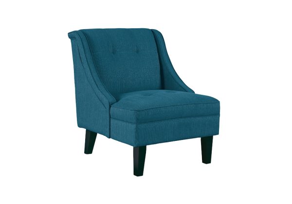 clarinda blue accent chair