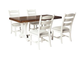HOT BUY 🔥 Valebeck Two-Tone 5PC Dining Set