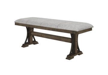 Quincy Brown Upholstered Bench