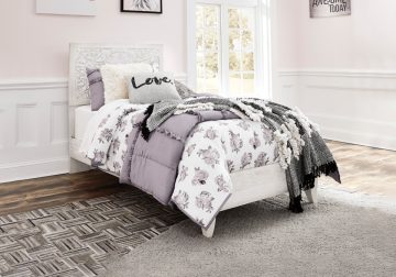 Paxberry Whitewash Twin Bedroom Set