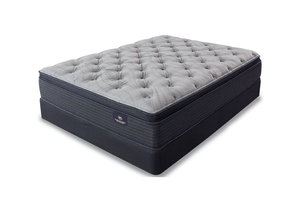 serta superlative 12.5 pillowtop mattress with boxspring