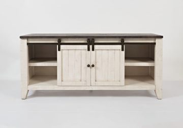 Madison County White 60" TV Stand