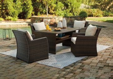 Easy Isle Two-Tone 5pc Outdoor Dining Set