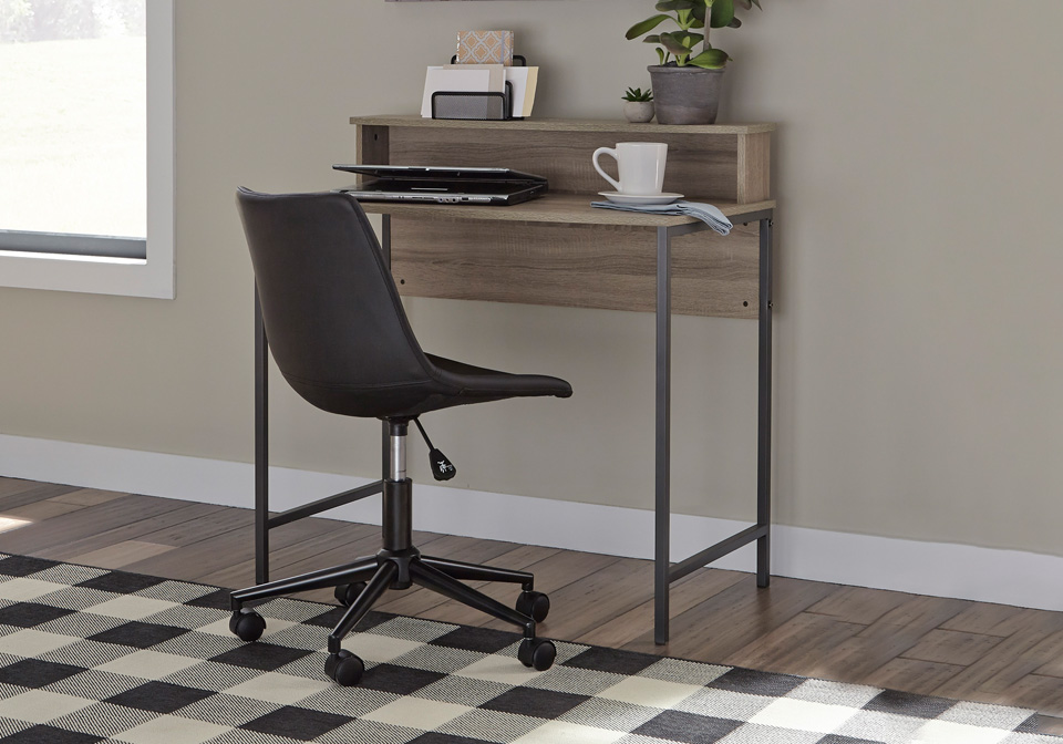 Realyn White Home Office Desk Return Set - Evansville Overstock