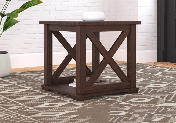 Camiburg Warm Brown End Table