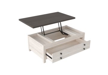 Dorrinson Two Tone Lift Top Cocktail Table