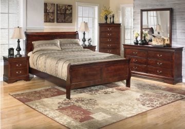 Alisdair Dark Brown King Bedroom Set