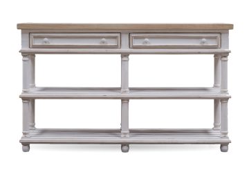 Oliver Weather White / Natural Console