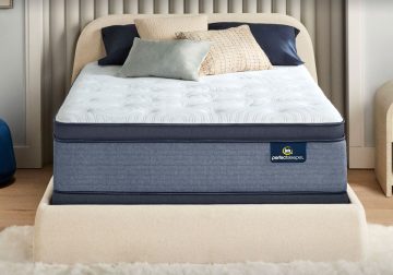 Serta™ Perfect Sleeper® Renewed Nights Plush Pillow Top Queen Mattress Set