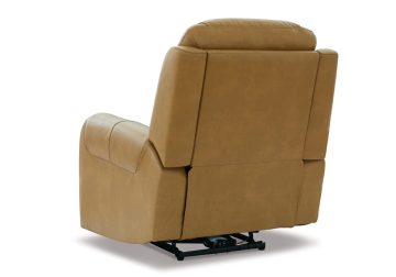 Card Player Cappuccino Power Recliner