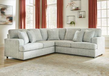 Playwrite Gray 3pc Sectional
