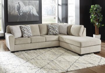 Decelle Putty 2pc RAF Chaise Sectional