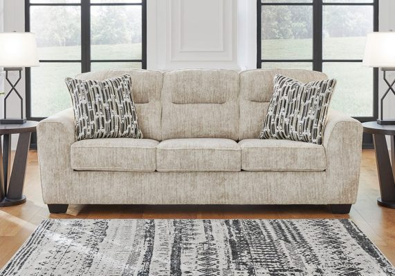 Lonoke Parchment Sofa Set - Evansville Overstock Warehouse