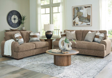 Jayne Park Pecan Sofa Set