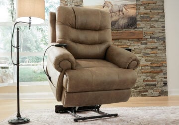 Revived and Restored Earth Power Lift Recliner