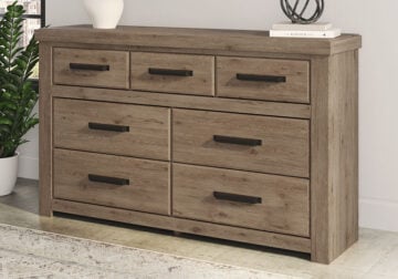 Oliandon Light Brown Dresser