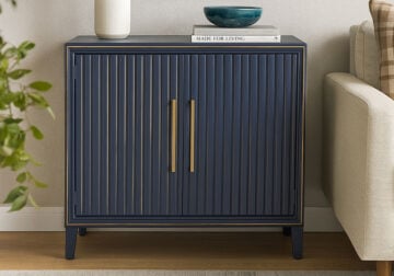 Riley Blue Accent Console
