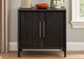Riley Black Accent Console