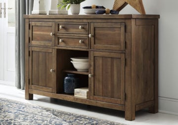 Moriville Brown Dining Room Server