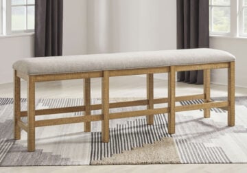 Havonplane Brown Counter Height Dining Bench