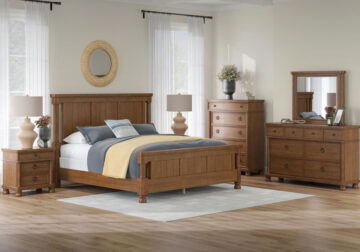 Rowlenstown Brown King Poster Bed Set
