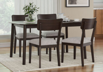 Mallenette Merlot 5pc. Dining Set