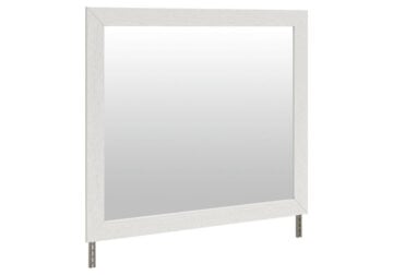 Savonport White Bedroom Mirror