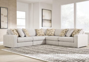 Kestrie Feathered 5pc. Sectional
