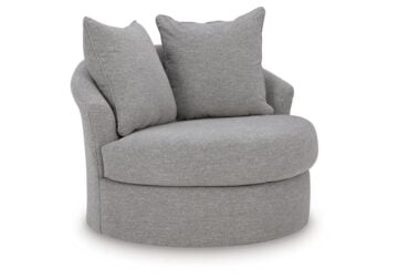 UrbanCrest Pewter Swivel Accent Chair