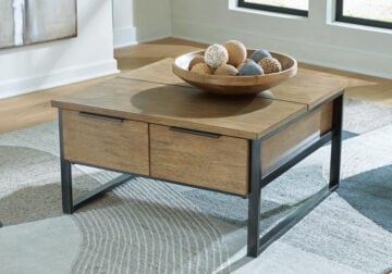 Montia Light Brown Lift Top Cocktail Table