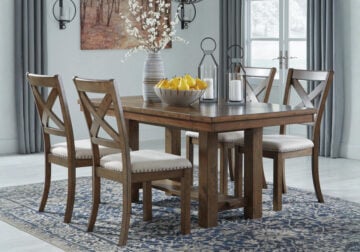 Moriville Beige 5pc. Dining Set