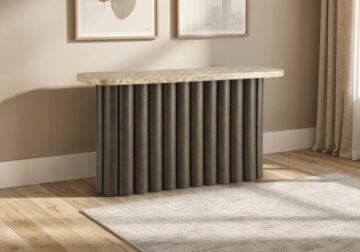 Darimore Burnished Brown Sofa Table