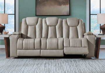 Elevate Edges Coin Reclining Sofa